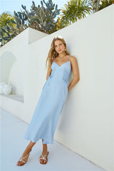 Maxikleid Seabreeze Blau