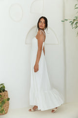Maxikleid "An Deiner Seite" Weiß