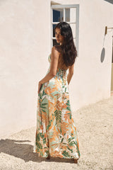 Rainforest Glow Maxi Dress Green