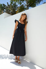 Divinity Maxikleid Schwarz