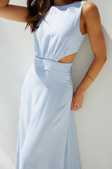 Maxikleid Coastal Glow Blau