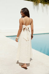 Maxikleid Caramel Skies Creme