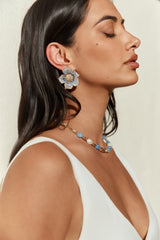 18k vergoldete Blossom Days Ohrringe Gold