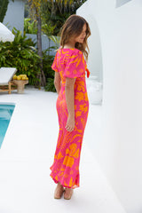 Sommerliebe Midikleid Pink