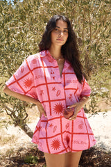 Summer Essentials Romper Pink