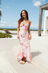 Falling In Love Maxi Dress Pink