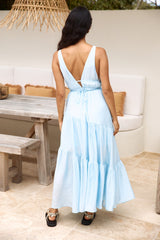 Reine Wonnen Maxikleid Blau