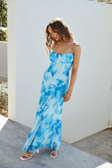 Mi Bonita Maxikleid Blau