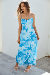 Mi Bonita Maxikleid Blau