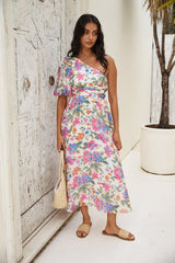 See You There Midi Dress Pink