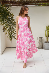 Maybe Another Life Maxikleid Pink