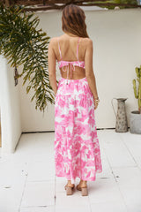 Maybe Another Life Maxikleid Pink