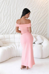 Maxikleid „Küstenträume“ in Pink