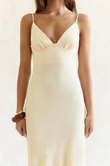 Moving Moments Maxikleid Gelb