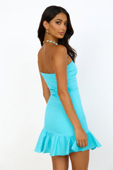 Beachside Memories Dress Blue