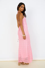 Kombucha Maxi Dress Pink