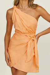 Bright Favours Dress Orange