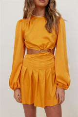 Stockholm Kleid Orange