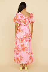 Pretty Lies Maxikleid Rosa