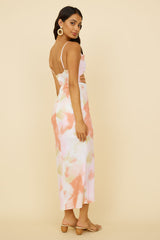 Maxikleid "Escape To Paradise" Rosa