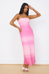 Infinite Light Midi-Kleid Rosa