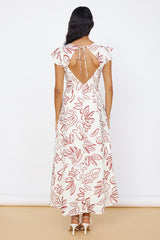 Star of Destiny Maxi Dress White