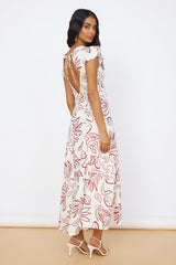 Star of Destiny Maxi Dress White