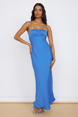 Neidvolles Maxikleid Blau