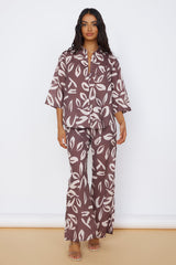 Midnight Enchantment Top Brown