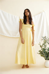 Maxikleid „Salty Air“ Gelb