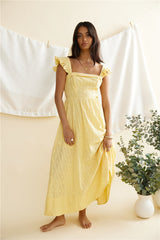 Maxikleid „Salty Air“ Gelb
