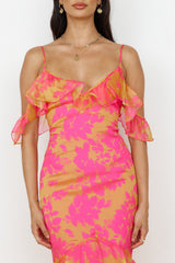 Party On Maxikleid Rosa