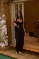 Shell Island Top Black
