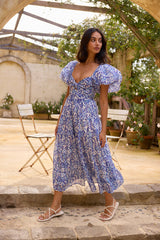 Ivy Rose Maxi Dress Blue