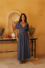 Bambi Blue Maxi Dress Navy
