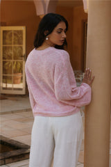 Mikale Knit Jumper Pink