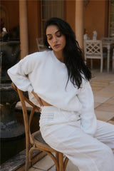 Fior Nights Jumper in White