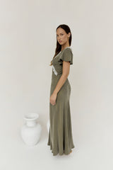 Oliviera Maxi Dress Green