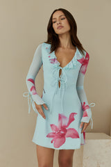 Fields Of Grace Minikleid Blau