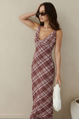 Maxikleid "Love And Dreams" Braun