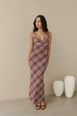 Maxikleid "Love And Dreams" Braun