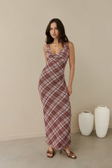 Maxikleid "Love And Dreams" Braun