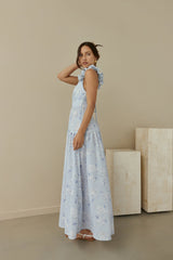 Maxikleid „Pretty Smile“ in Blau