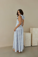 Maxikleid „Pretty Smile“ in Blau