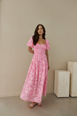 Step By Step Maxikleid Pink