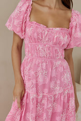 Step By Step Maxikleid Pink