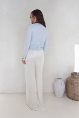 In The Reflection Satinhose Creme