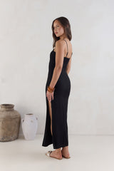 Marianna Midi Dress Black