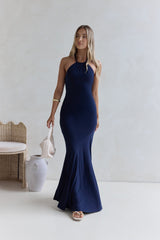 Sunbeam Drift Maxikleid Navy