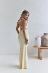 Tropiluxe Maxikleid Gelb